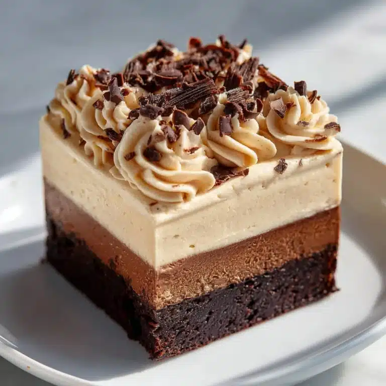 Easy Brownie Refrigerator Cake Recipe