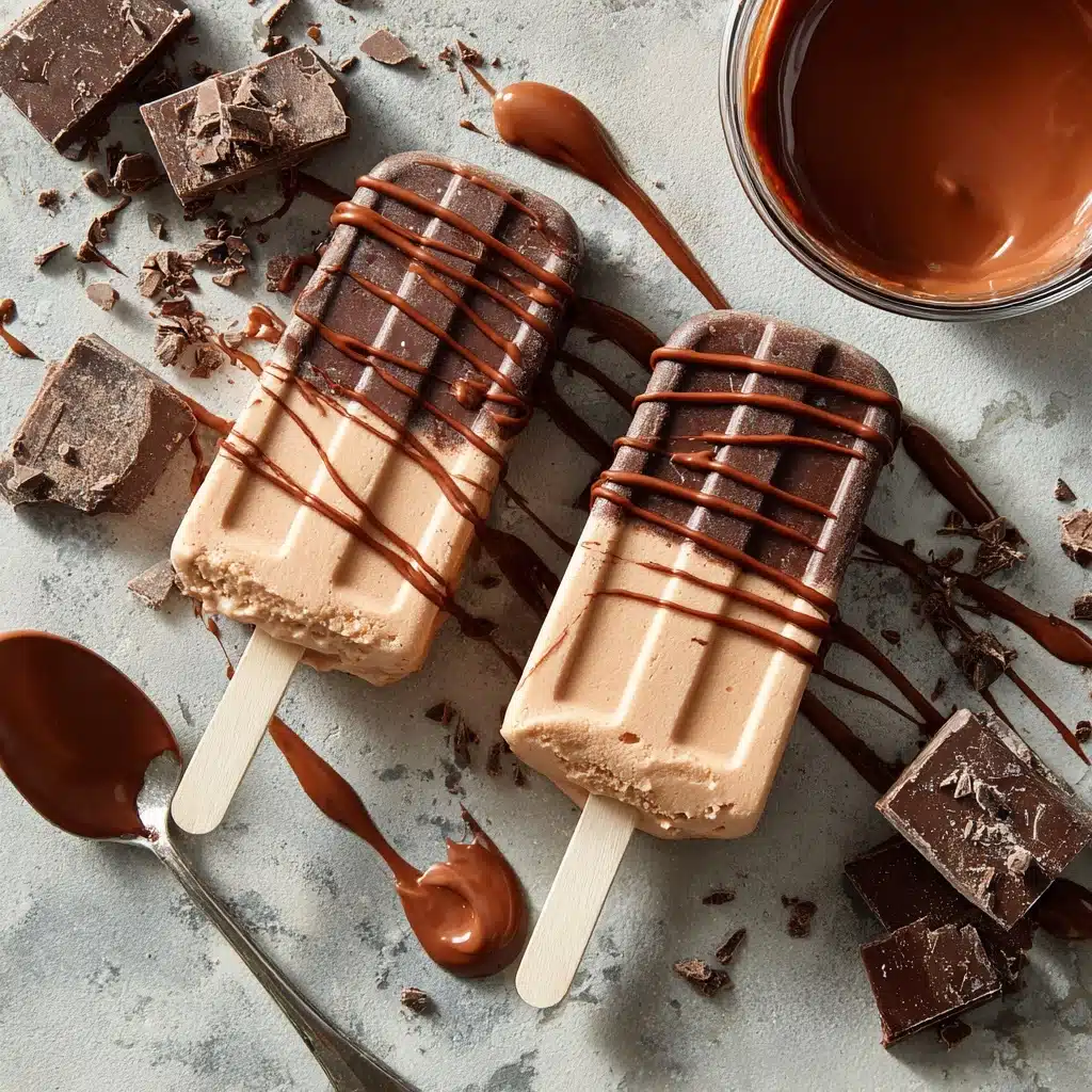 Chocolate Ice Cream Bars Recipe - Recipe Image