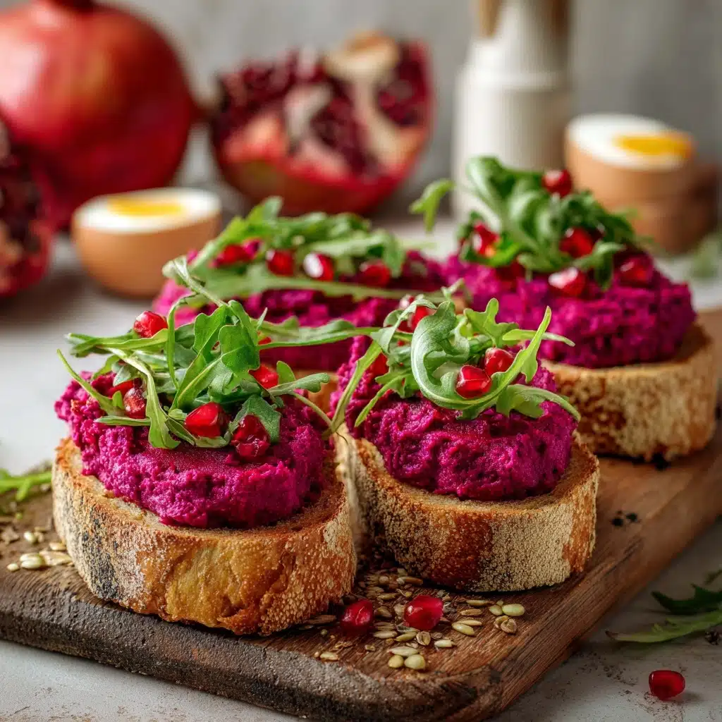 Beetroot and Ricotta Cheese Spread Recipe - Recipe Image