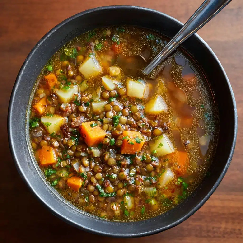 Italian Lentil Soup (Zuppa di Lenticchie) Recipe - Recipe Image