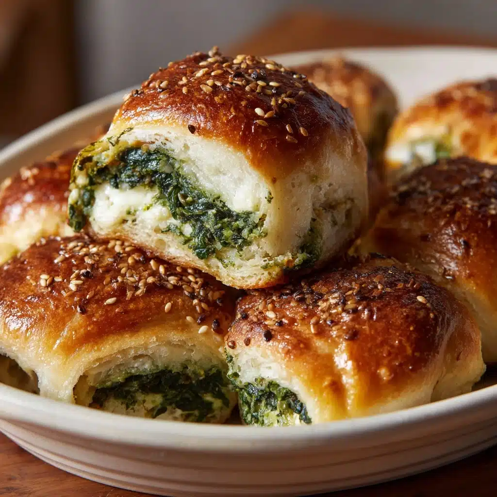 Spinach and Ricotta Rolls Recipe - Recipe Image