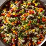 Very Veggie Rice and Beans Recipe