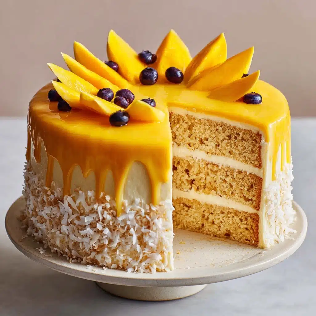 Mango Mousse Cake Recipe