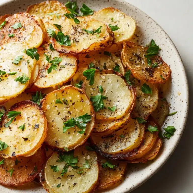 Healthy Air Fryer Sliced Potatoes Recipe