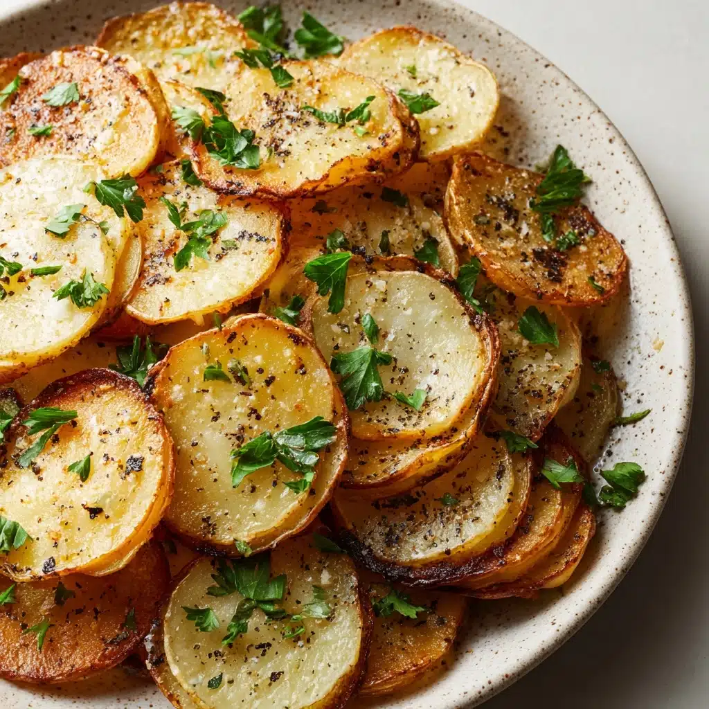 Healthy Air Fryer Sliced Potatoes Recipe