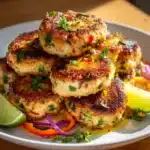 Mediterranean Chicken Patties Recipe