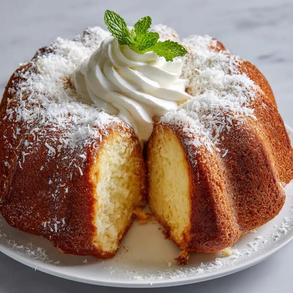 Coconut Cream Cheese Pound Cake Recipe - Recipe Image