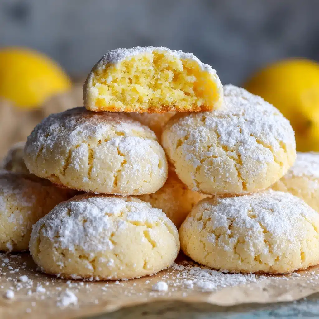 Zesty Lemon-Filled Cookies Recipe - Recipe Image