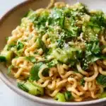 Spicy Peanut Noodle Salad Recipe