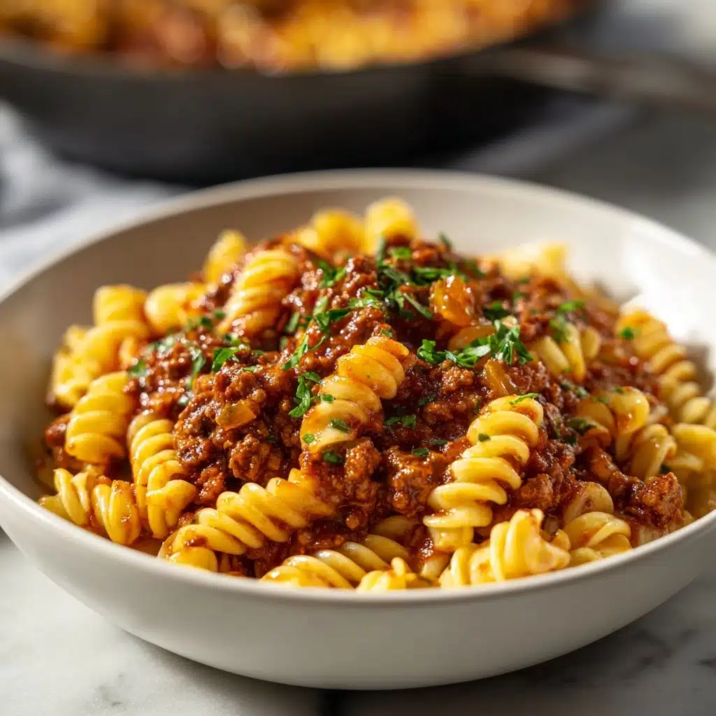 Savory Beefaroni Delight Recipe