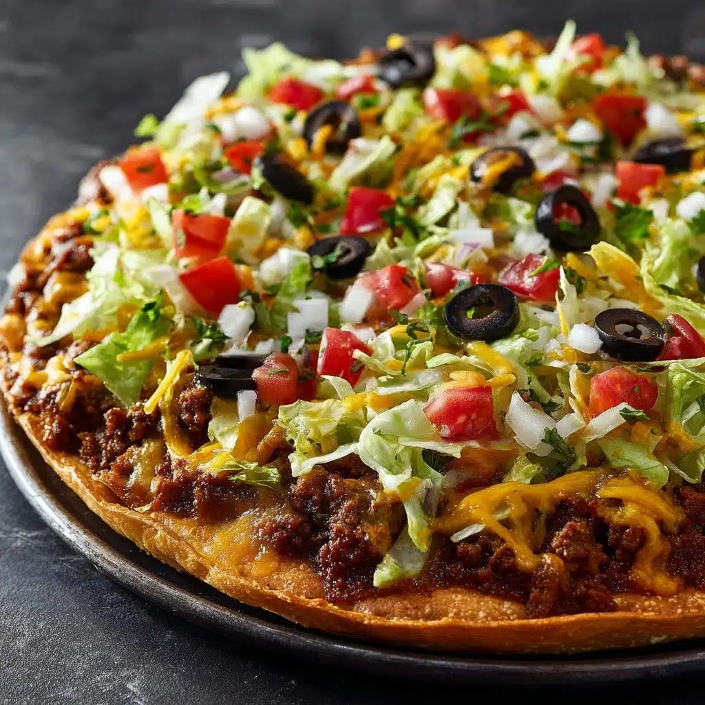 Taco Pizza Recipe - Recipe Image