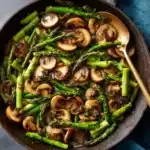 Sautéed Asparagus and Mushrooms Recipe