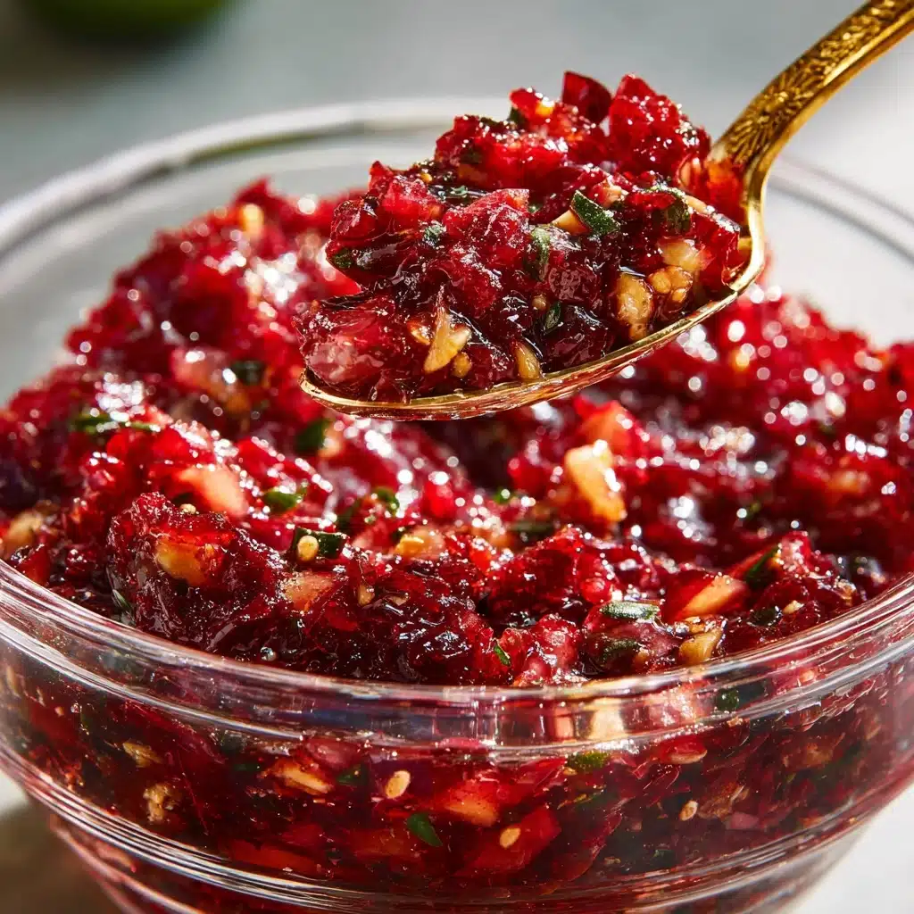 Spicy Cranberry Salsa Recipe - Recipe Image