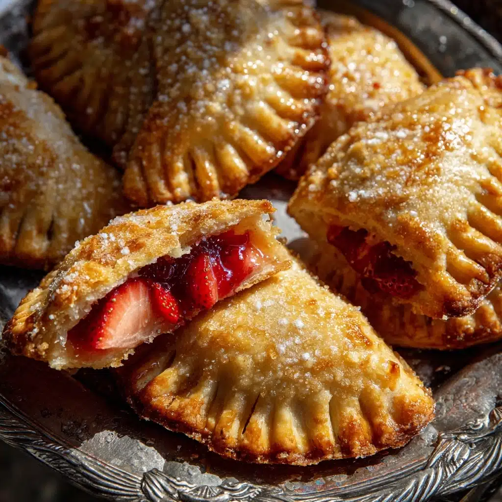 Strawberry Rhubarb Hand Pies Recipe - Recipe Image