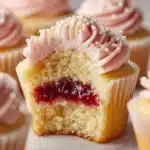 Rhubarb Honey Cupcakes Recipe