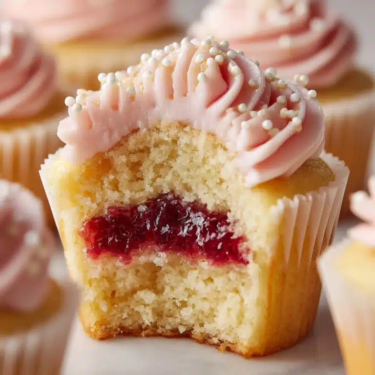 Rhubarb Honey Cupcakes Recipe