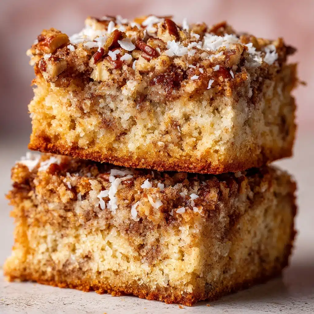 Rhubarb Streusel Coffee Cake Recipe - Recipe Image