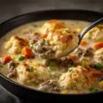 Ground Beef and Dumplings Recipe