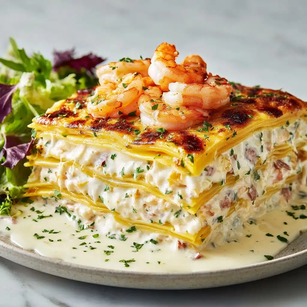 Seafood Lasagna with Shrimp & Crab – The Ultimate Comfort Food Recipe
