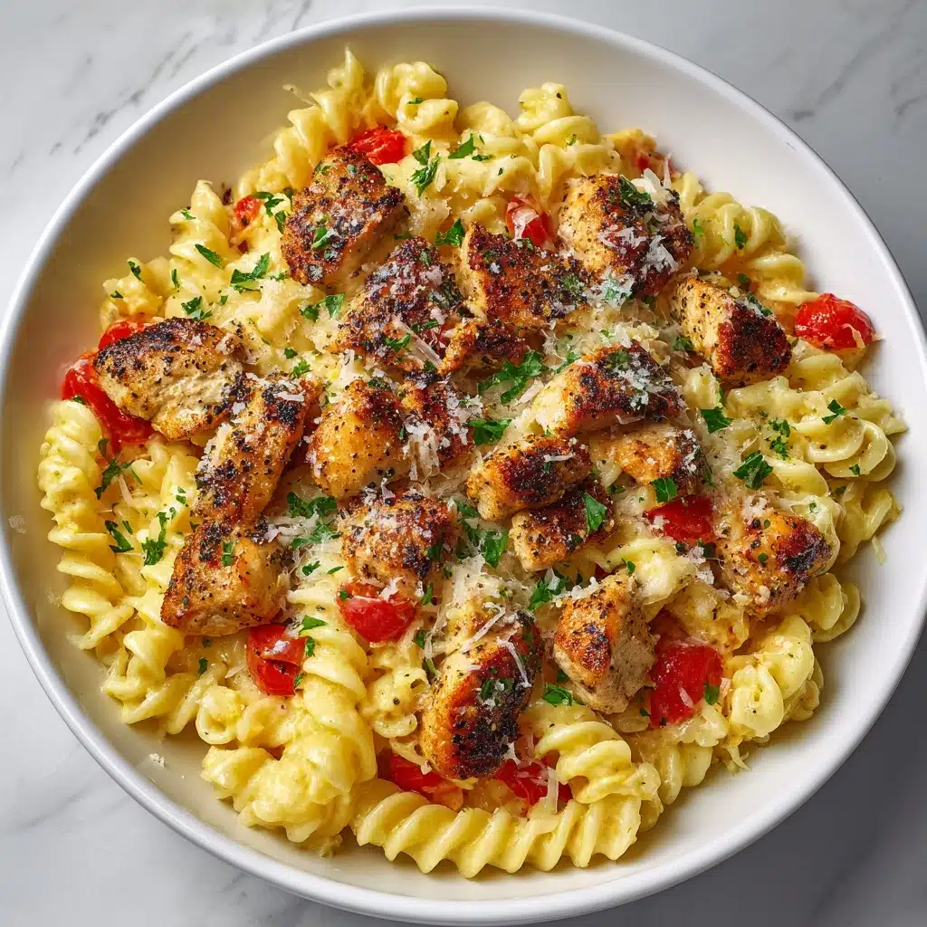 hicken and Cajun Sausage Pasta Casserole Recipe