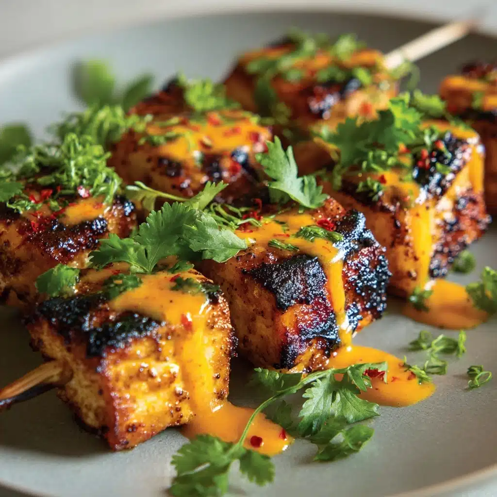 Peri Peri Chicken Skewers with a Butter Sauce Recipe - Recipe Image