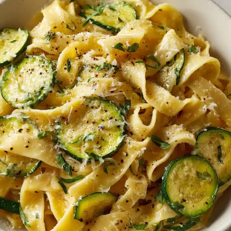 Creamy Courgette Pasta Recipe