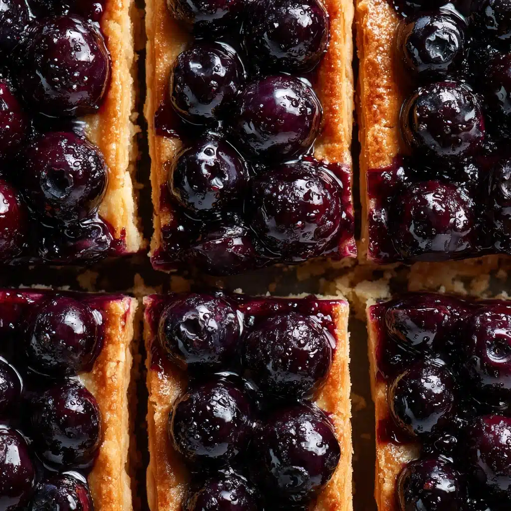 Lemon-Blueberry Puff Pastry Tart Recipe - Recipe Image