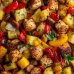 Chicken, Sausage, Peppers, and Potatoes Recipe