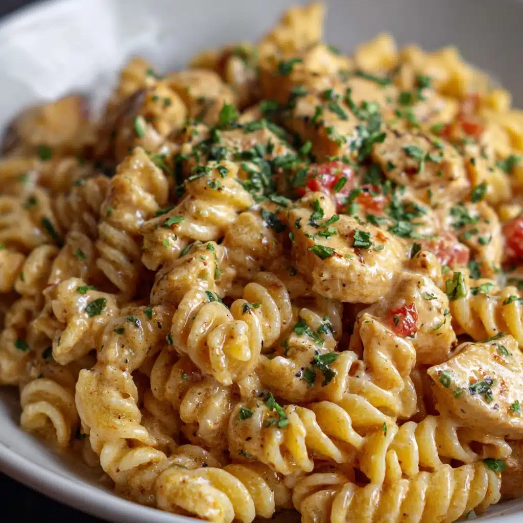 Crock Pot Salsa Ranch Chicken Pasta Recipe - Recipe Image