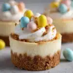 Easter No-Bake Mini Cheesecakes Recipe