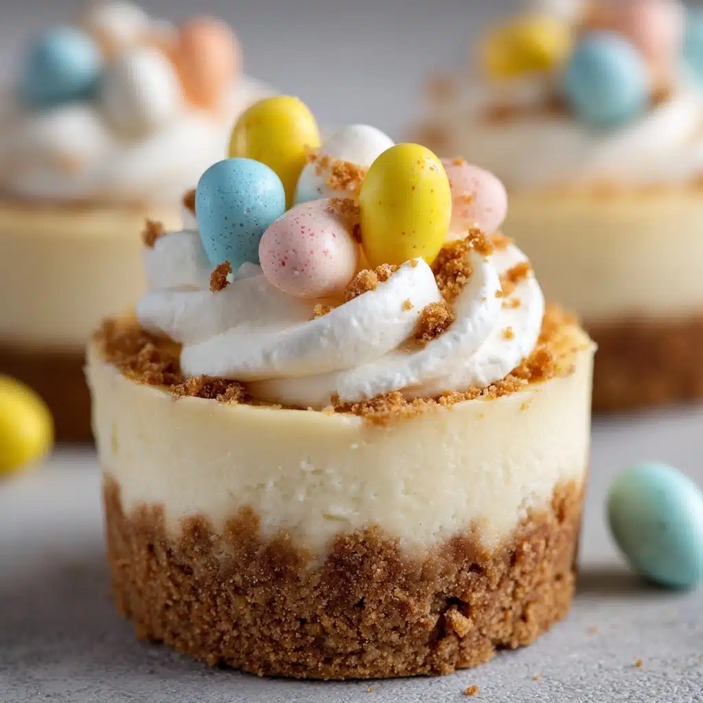 Easter No-Bake Mini Cheesecakes Recipe
