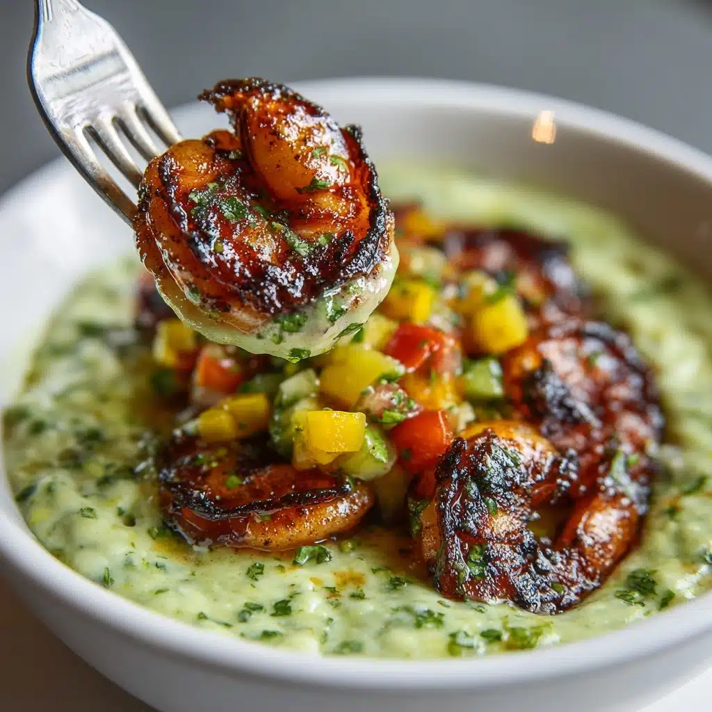 Grilled Shrimp & Avocado Salad Recipe - Recipe Image