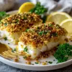Panko Parmesan Baked Cod Recipe