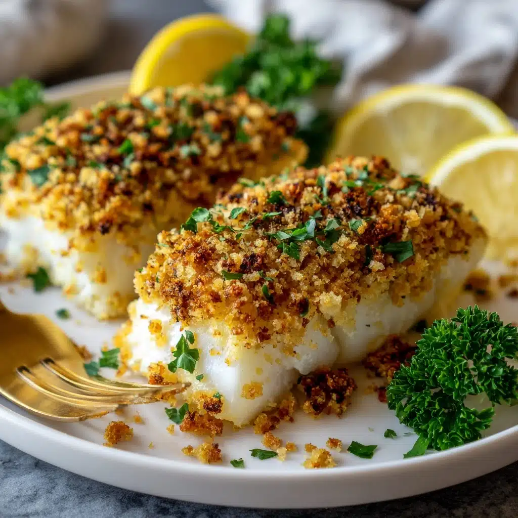 Panko Parmesan Baked Cod Recipe - Recipe Image