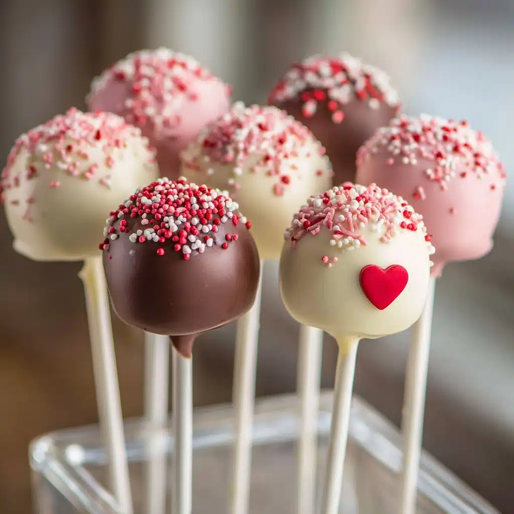 Romantic Cake Pops Recipe - Recipe Image