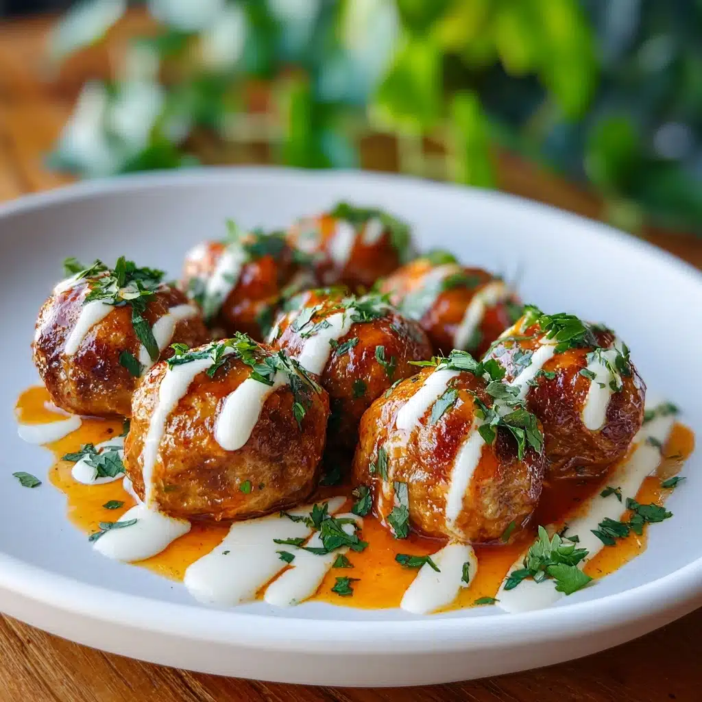 Buffalo Chicken Meatballs Recipe