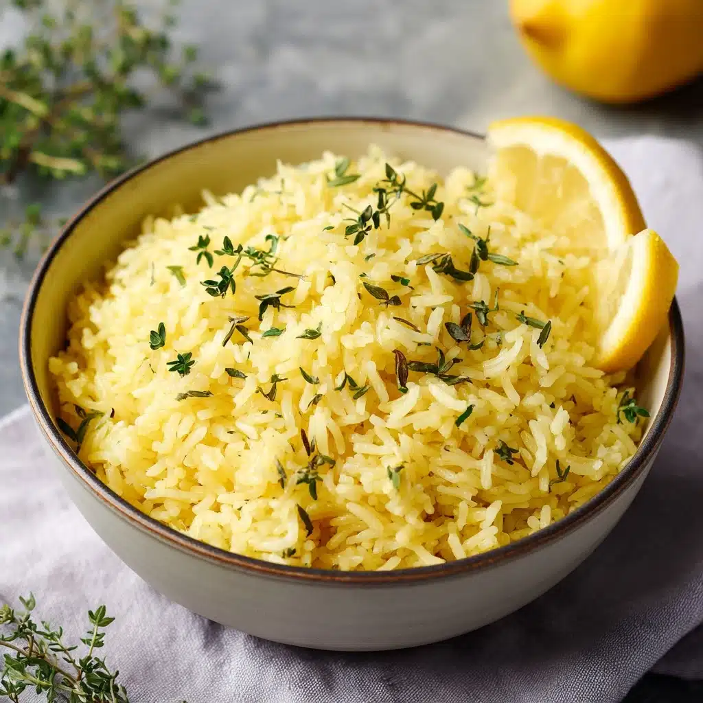 Easy and Delicious Lemon Rice Recipe - Recipe Image