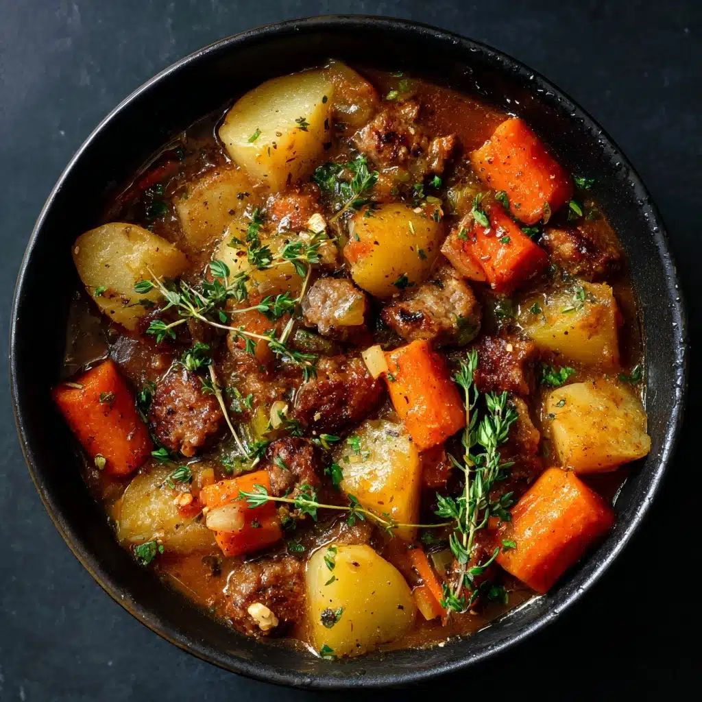 Crockpot Sausage Casserole: The Ultimate Comfort Food Recipe - Recipe Image