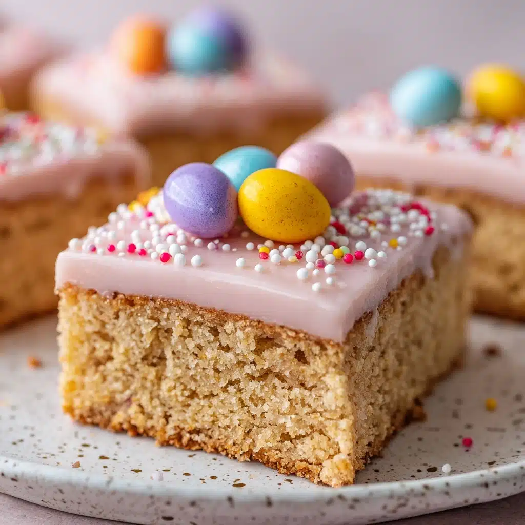 Easter Egg Sugar Cookie Bars Recipe - Recipe Image