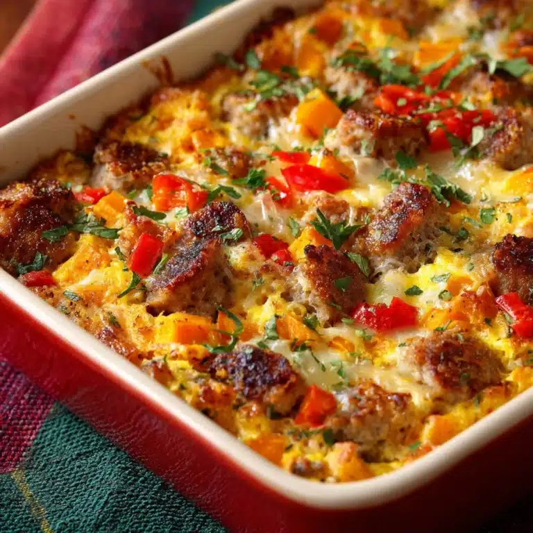Sweet Potato Hashbrown Breakfast Casserole Recipe