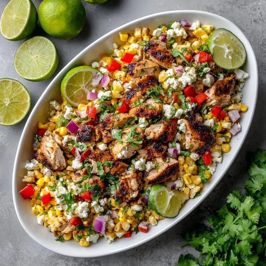 Healthy Street Corn-Inspired Chicken Salad Recipe - Recipe Image