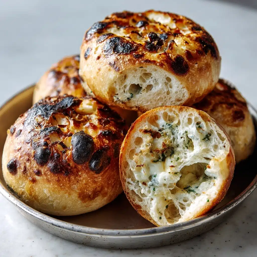 Light and Fluffy Garlic Butter Dinner Rolls Recipe - Recipe Image
