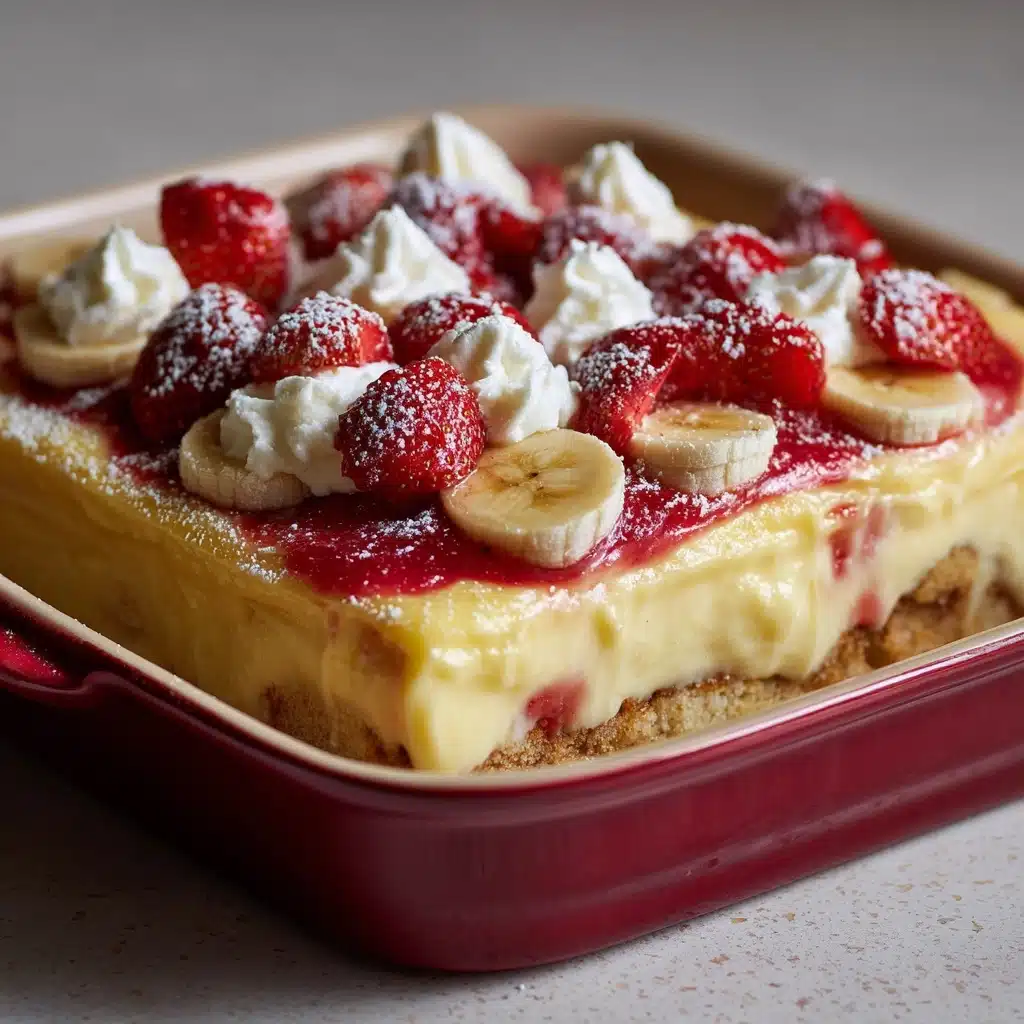 Strawberry Banana Pudding Recipe - Recipe Image