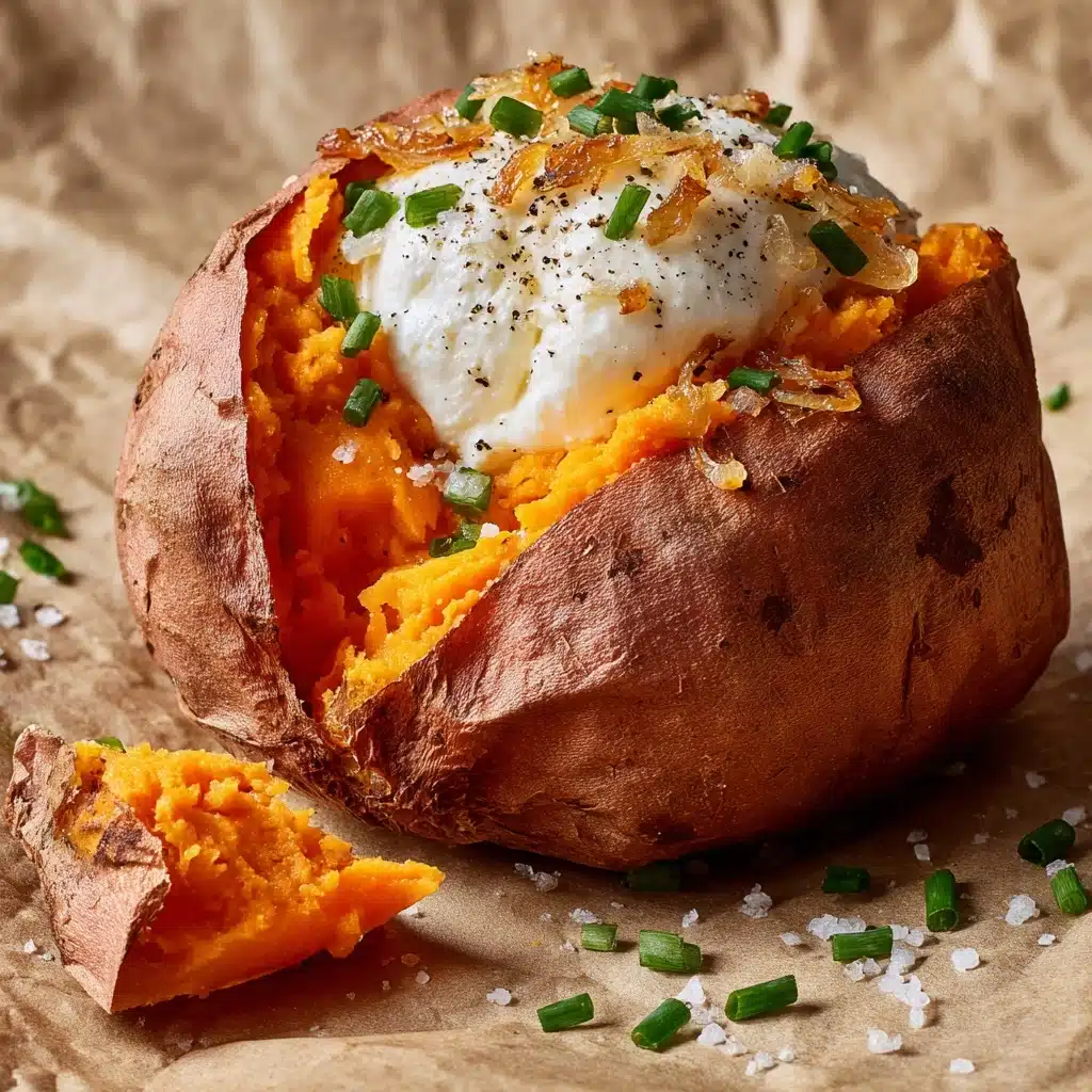 Perfectly Baked Sweet Potato Recipe - Recipe Image