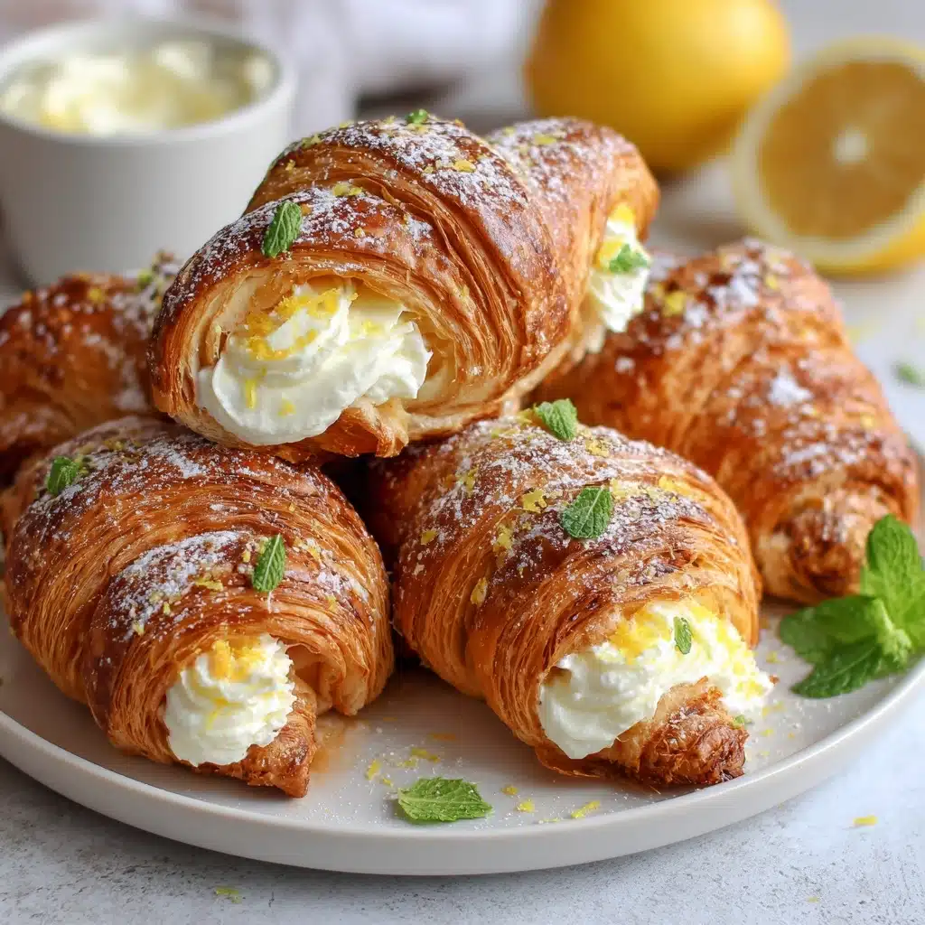 Lemon Cream Cheese Crescent Rolls Recipe