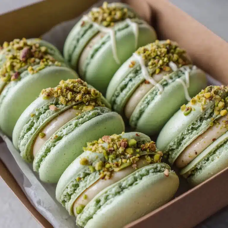 Pistachio Macarons Recipe