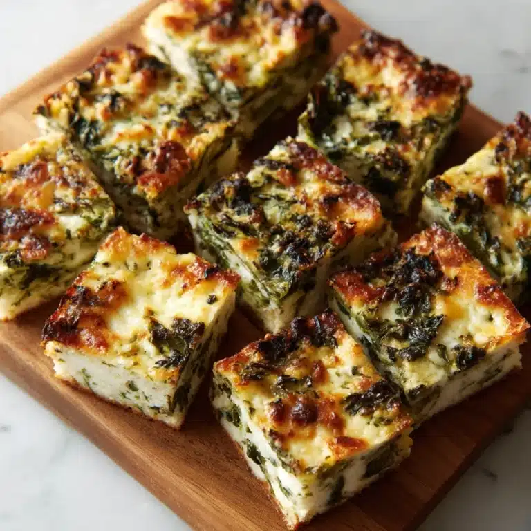 Spinach & Artichoke Dip Party Squares Recipe