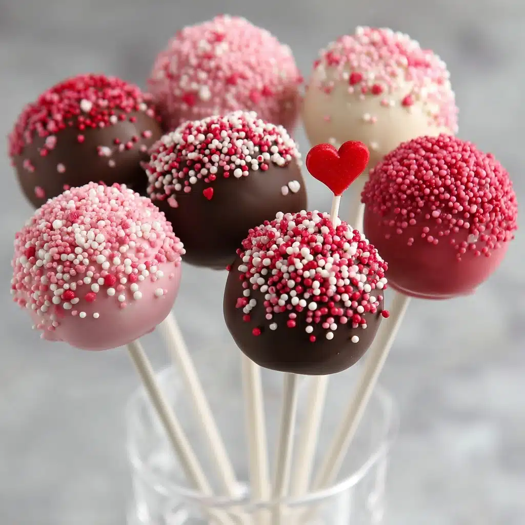 Romantic Cake Pops Recipe - Recipe Image