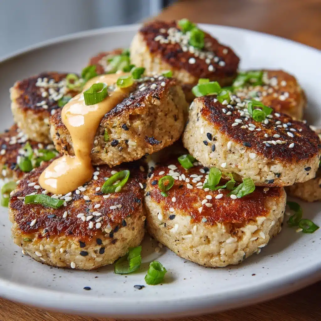 Asian Tuna Cakes with Spicy Mayo: A Flavorful Delight! Recipe - Recipe Image