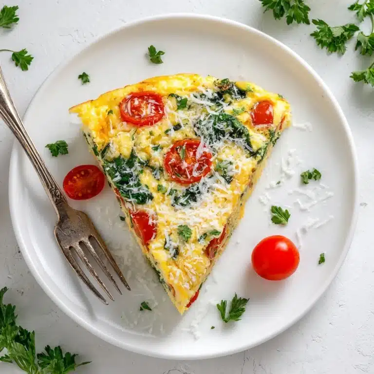 Healthy Vegetable Frittata Recipe